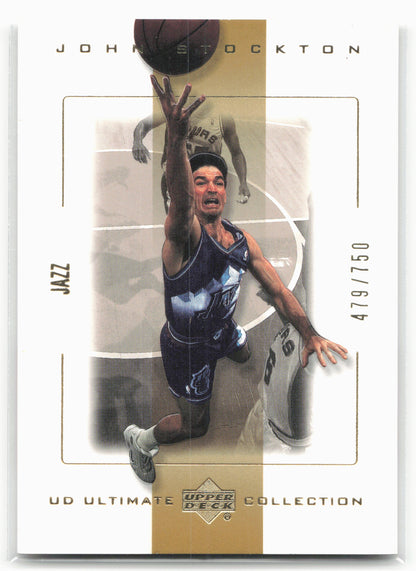 2000-01 Upper Deck Ultimate Collection #56 John Stockton 479/750