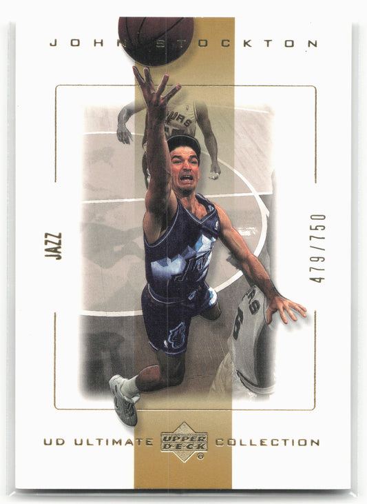 2000-01 Upper Deck Ultimate Collection #56 John Stockton 479/750