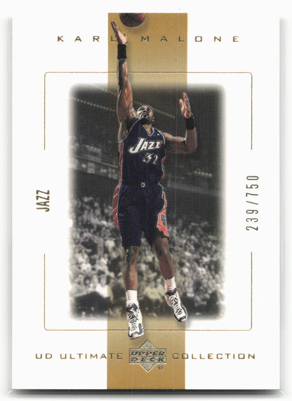 2000-01 Upper Deck Ultimate Collection #55 Karl Malone 239/750