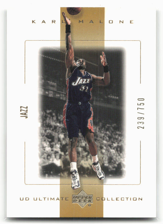 2000-01 Upper Deck Ultimate Collection #55 Karl Malone 239/750