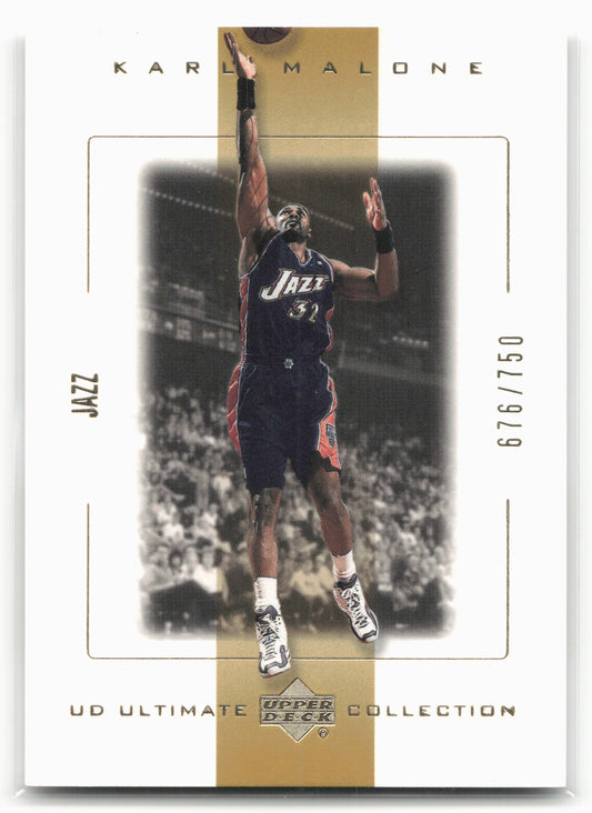 2000-01 Upper Deck Ultimate Collection #55 Karl Malone 676/750