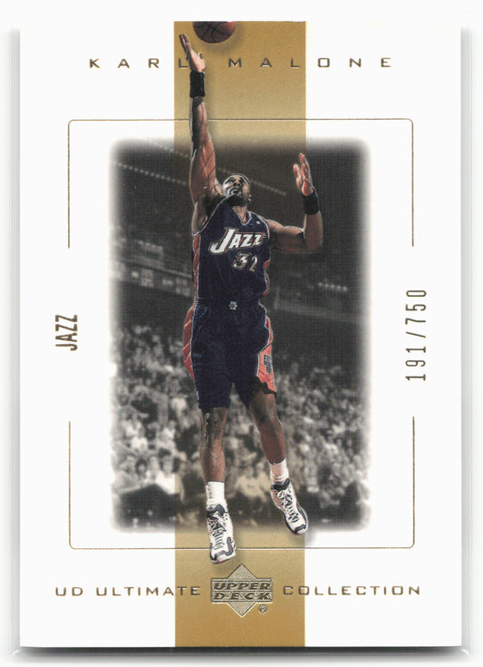 2000-01 Upper Deck Ultimate Collection #55 Karl Malone 191/750