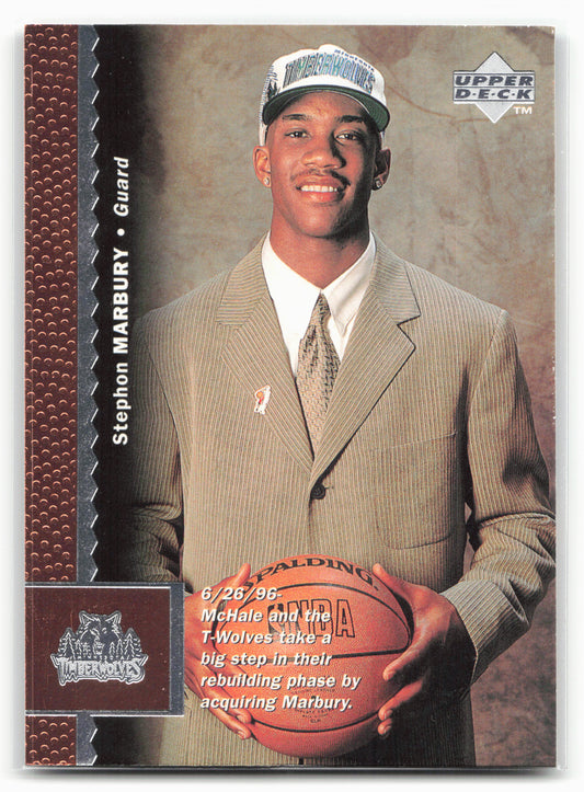 1996-97 Upper Deck #74 Stephon Marbury 21662
