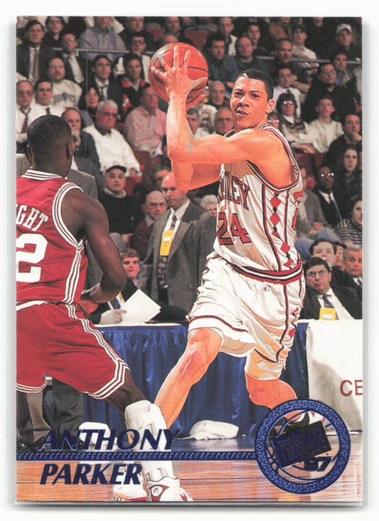 1997 Press Pass #22 Anthony Parker Blue Torquers