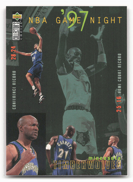 1997-98 Collector's Choice #171 Minnesota Timberwolves