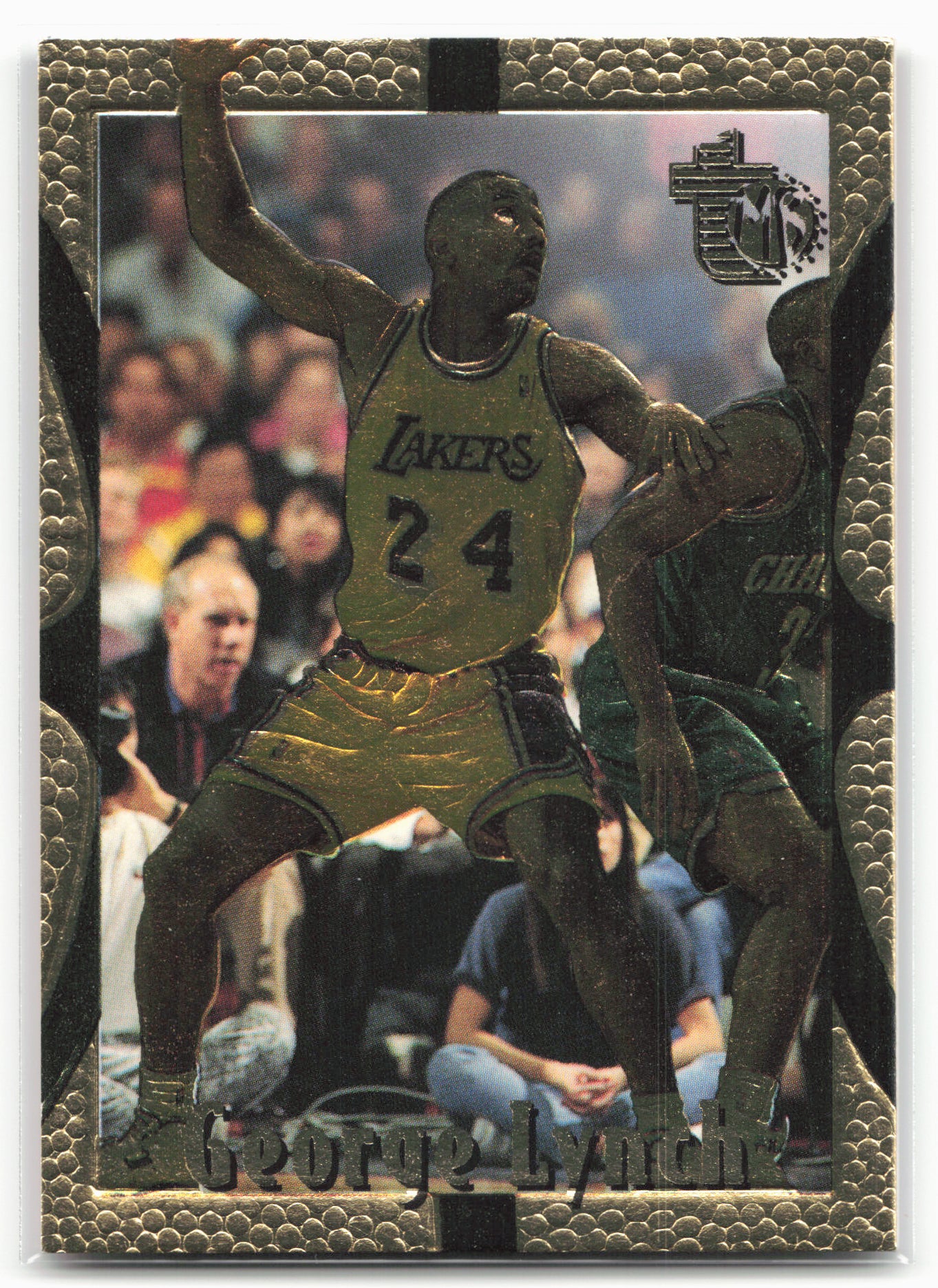 1994-95 Topps Embossed #47 George Lynch Golden Idols