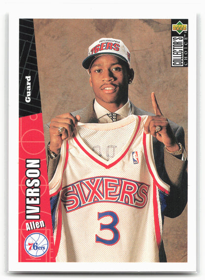1996-97 Collector's Choice #301 Allen Iverson 21681