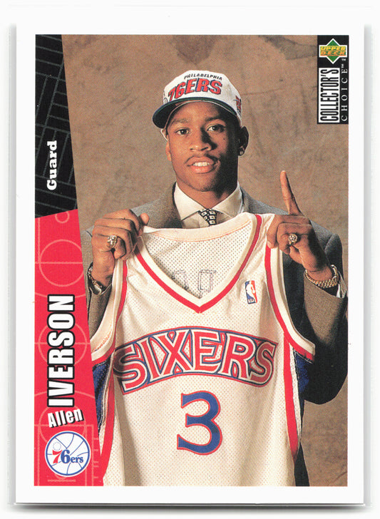 1996-97 Collector's Choice #301 Allen Iverson 21681