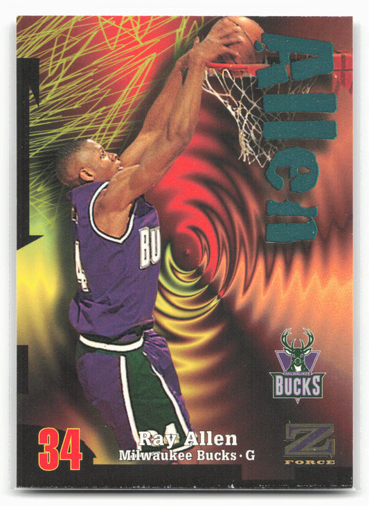 1997-98 SkyBox Z-Force #86 Ray Allen 21695