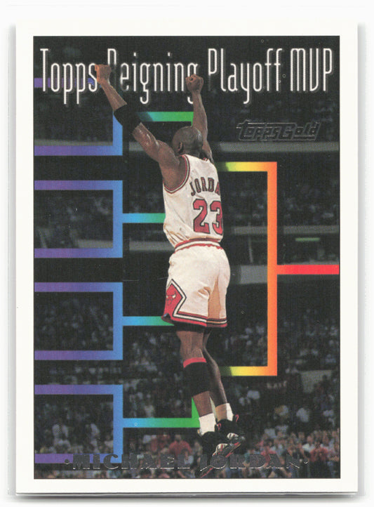 1993-94 Topps #199 Michael Jordan Gold 21697