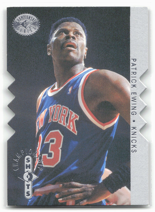 1995-96 SP Championship #S12 Patrick Ewing Championship Shots