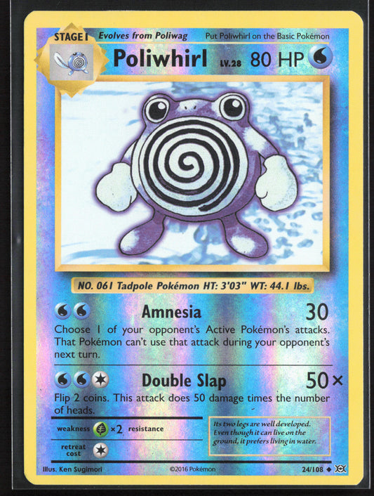 XY - Evolutions #24/108 Poliwhirl Reverse Holo 21715