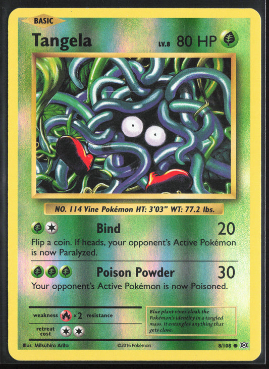 XY - Evolutions #8/108 Tangela 21717 Reverse Holo