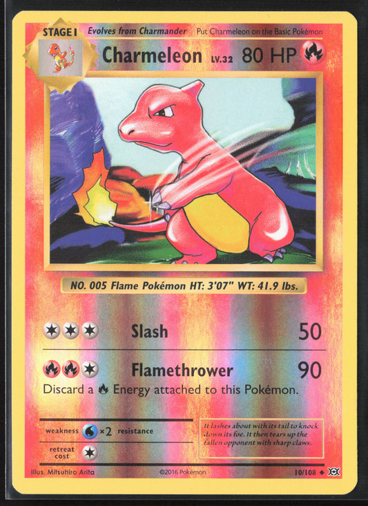 XY - Evolutions #10/108 Charmeleon 21726 Reverse Holo