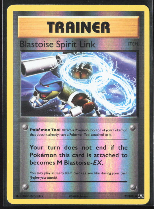XY - Evolutions #73/108 Blastoise Spirit Link 21756 Reverse Holo