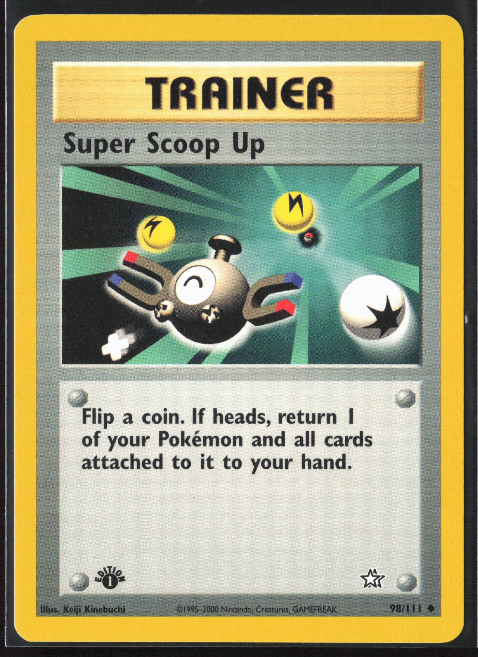 Neo Genesis #098/111 Super Scoop Up 21800-First Edition - Non-Holo