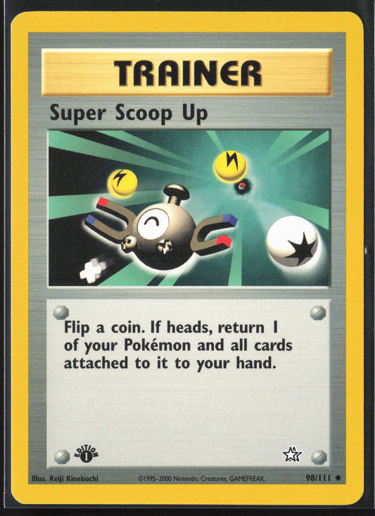 Neo Genesis #098/111 Super Scoop Up 21800-First Edition - Non-Holo