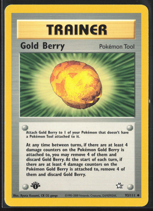 Neo Genesis #093/111 Gold Berry 21807-First Edition - Non-Holo