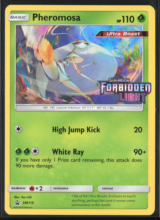 SM Promos #SM115 Pheromosa 21815-Stamped-Holo