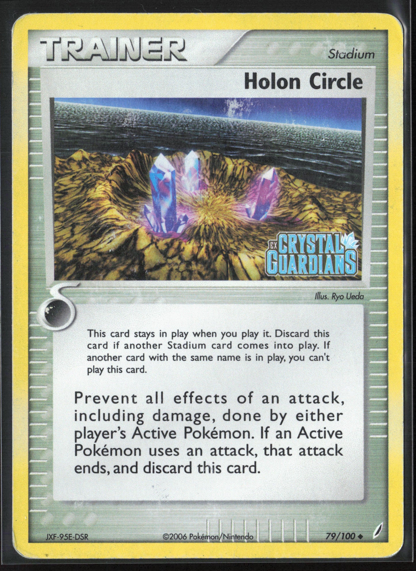 Crystal Guardians #79/100 Holon Circle 21823-Stamped-Holo