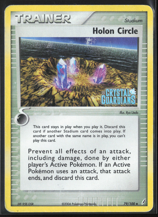 Crystal Guardians #79/100 Holon Circle 21823-Stamped-Holo