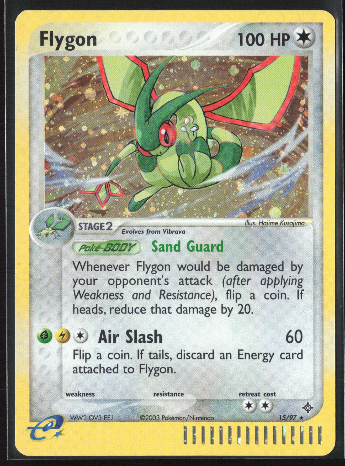 Dragon #15/97 Flygon 21830-Holo