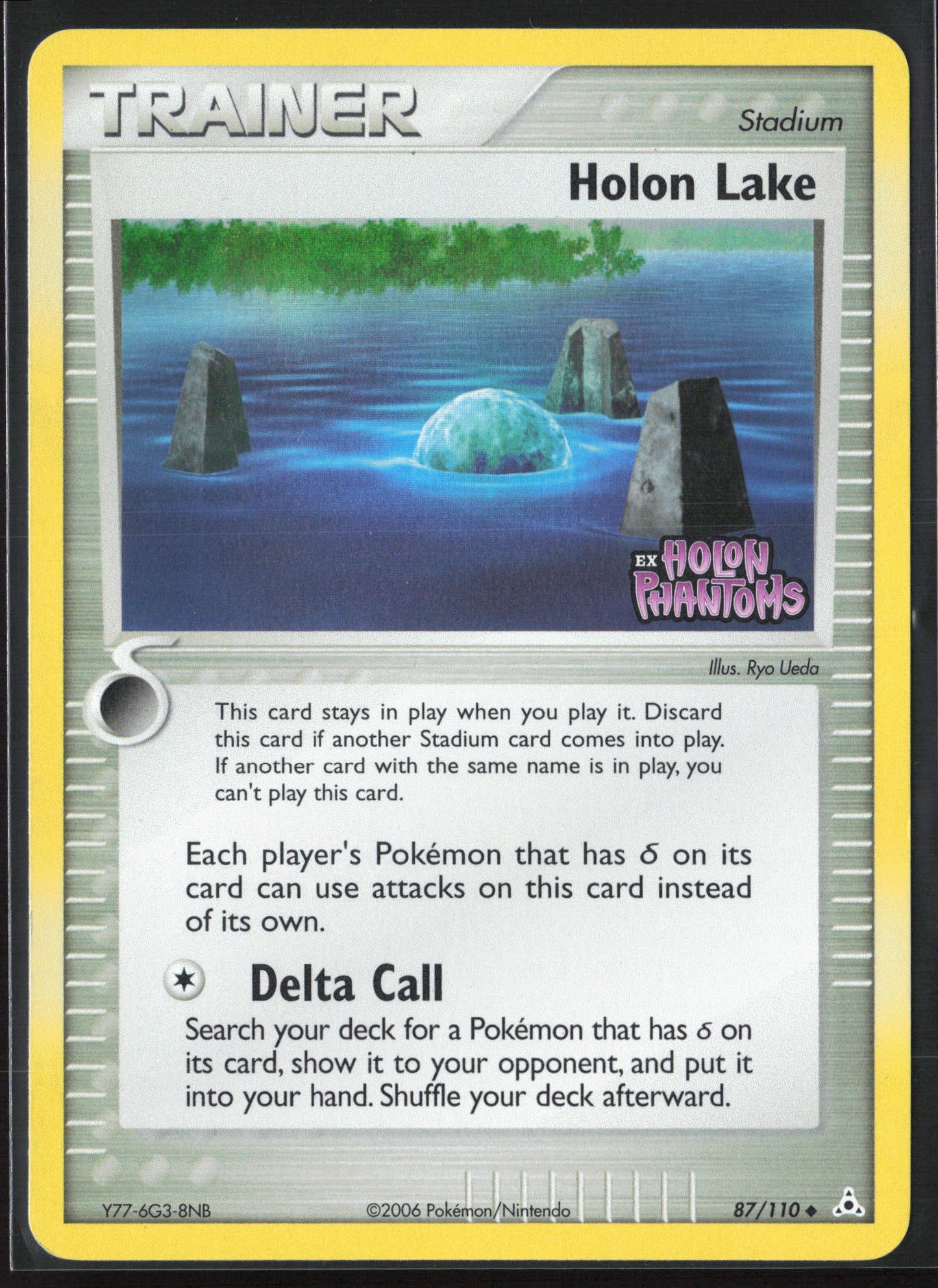Holon Phantoms #87/110 Holon Lake 21838-Stamped-Holo