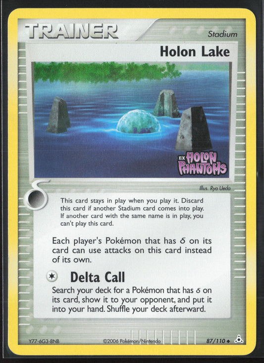 Holon Phantoms #87/110 Holon Lake 21838-Stamped-Holo