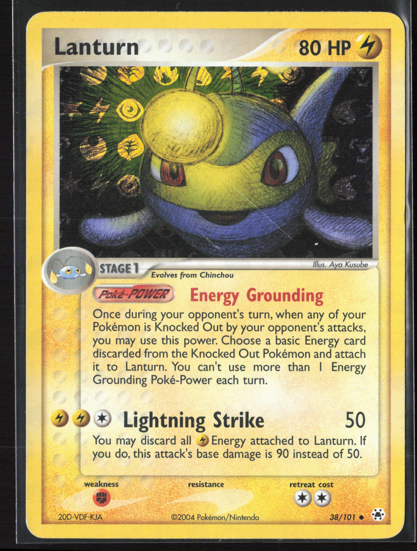 Hidden Legends #38/101 Lanturn 21841-Holo