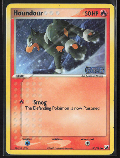 Unseen Forces #60/115 Houndour 21847-Stamped-Holo-HP+