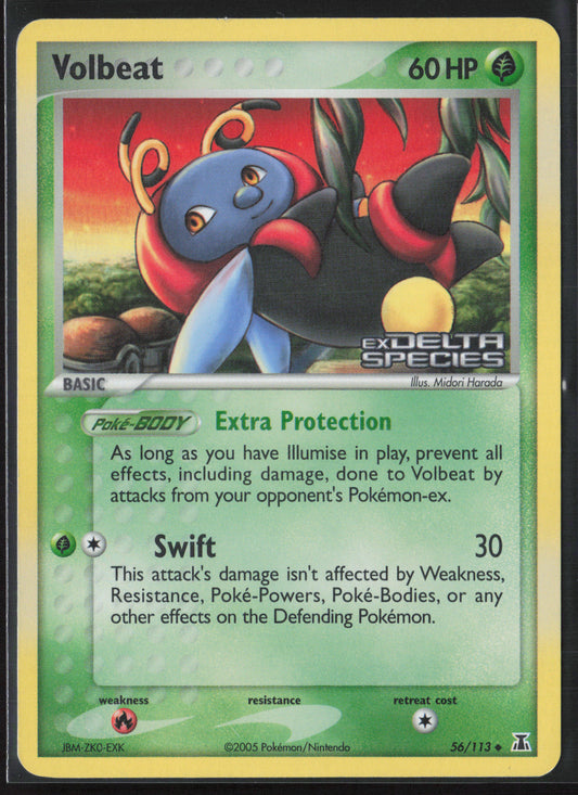 Delta Species #56/113 Volbeat 21863-Stamped-Holo