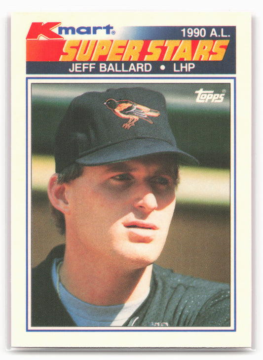 1990 Topps Kmart Super Stars #27 Jeff Ballard
