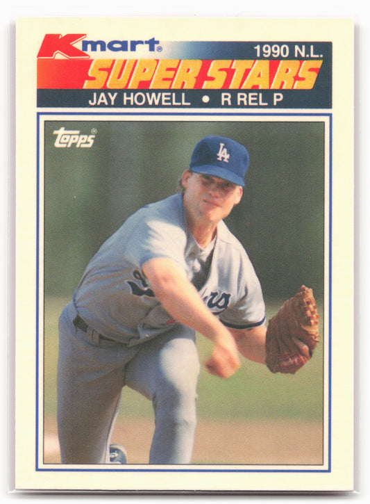 1990 Topps Kmart Super Stars #13 Jay Howell