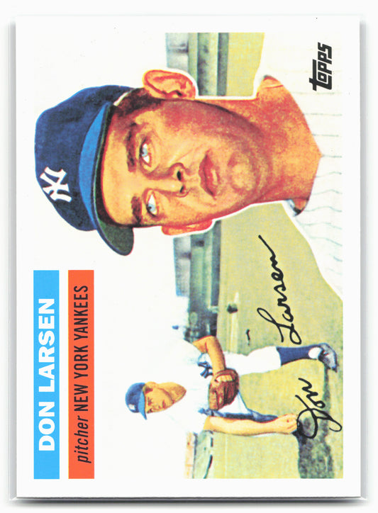 2010 Topps New York Yankees 27 World Series Championships #YC17 Don Larsen