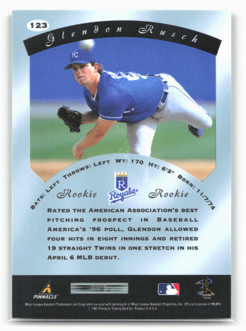 
1997 Pinnacle Certified #123 Glendon Rusch