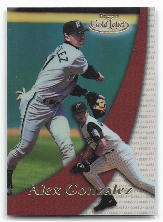 2000 Topps Gold Label #20 Alex Gonzalez Class 2