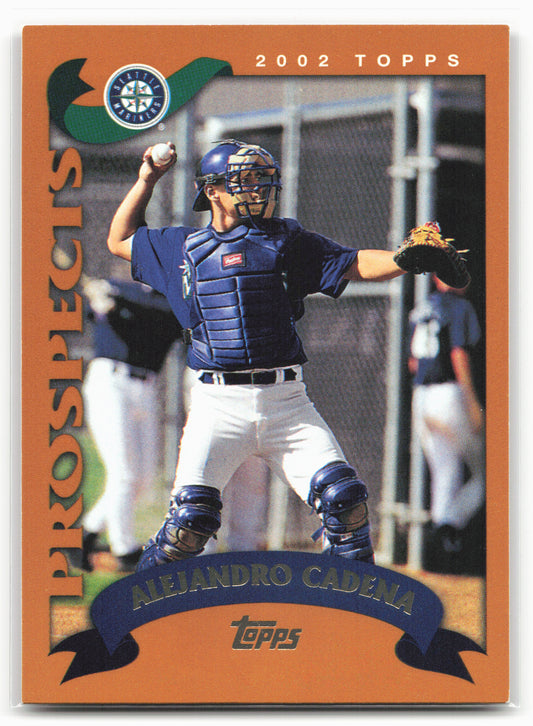 2002 Topps Traded & Rookies #T112 Alejandro Cadena