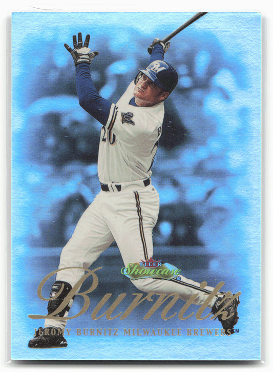 2000 Fleer Showcase #3 Jeromy Burnitz