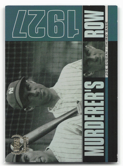 2000 Upper Deck Yankees Legends #MR5 Joe Dugan Murderer's Row