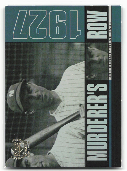 2000 Upper Deck Yankees Legends #MR5 Joe Dugan Murderer's Row