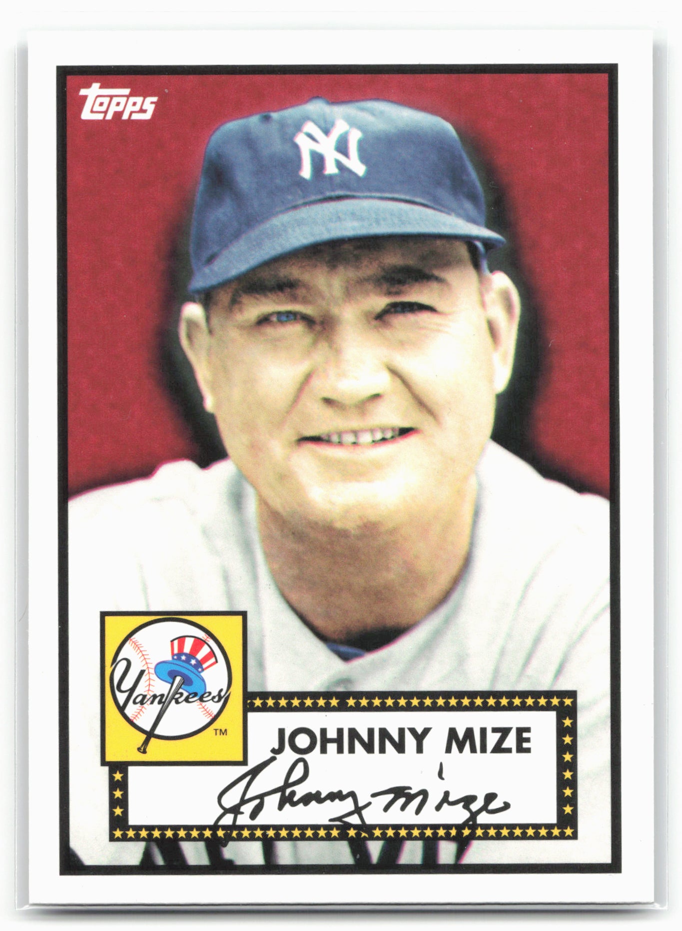2010 Topps New York Yankees 27 World Series Championships #YC12 Johnny Mize
