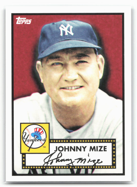 2010 Topps New York Yankees 27 World Series Championships #YC12 Johnny Mize