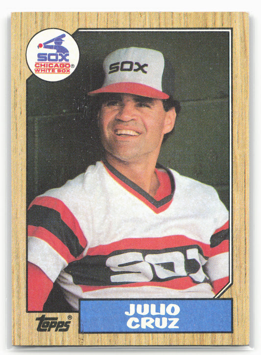 1987 Topps #790 Julio Cruz