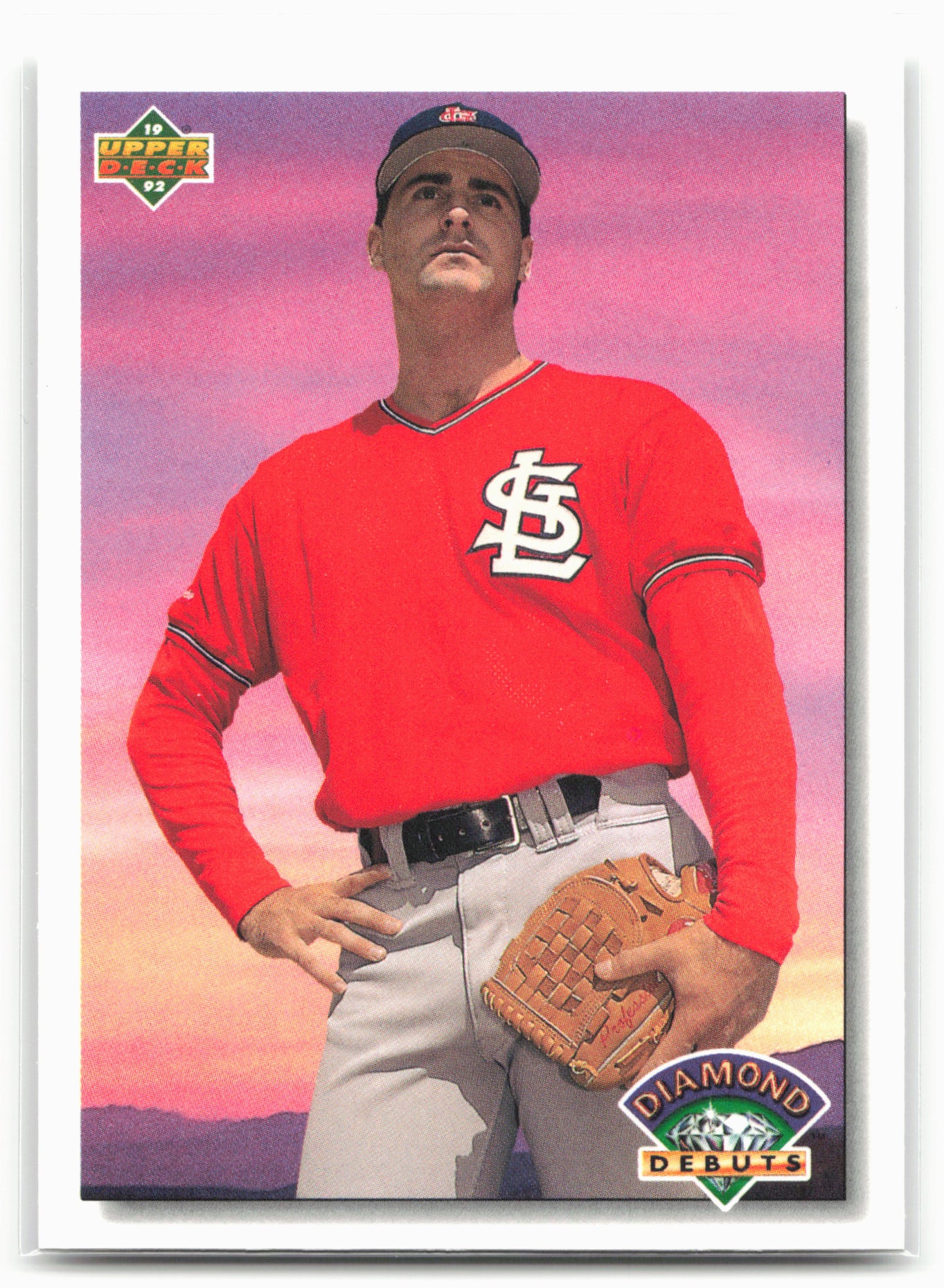 1992 Upper Deck #770 Diamond Debuts Checklist (Donovan Osborne) 21925