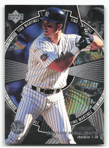 1998 Upper Deck #244 Tino Martinez
