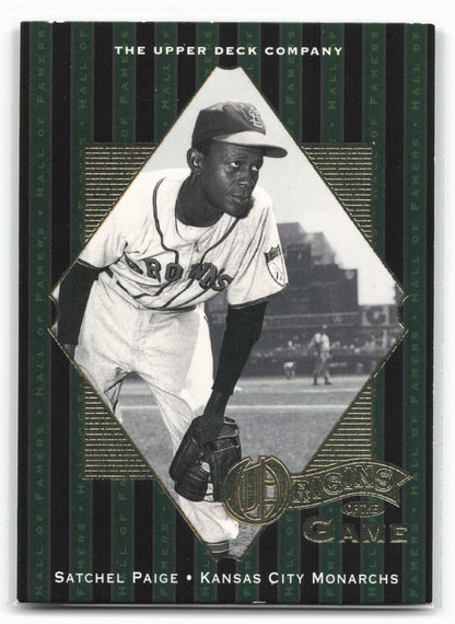 2001 Upper Deck Hall of Famers #56 Satchel Paige 21941