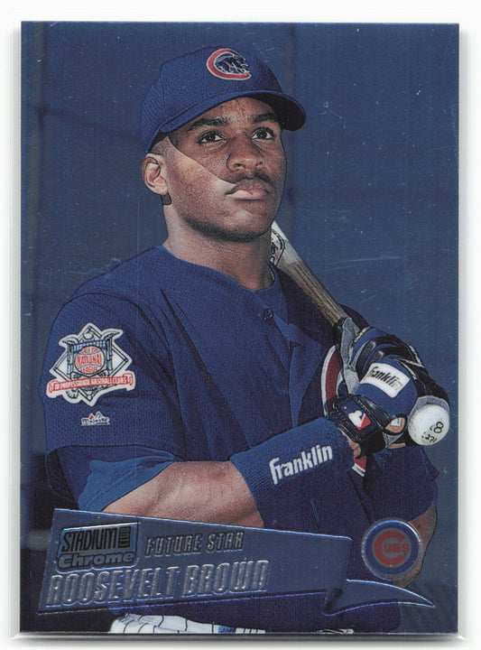 2000 Stadium Club Chrome #207 Roosevelt Brown