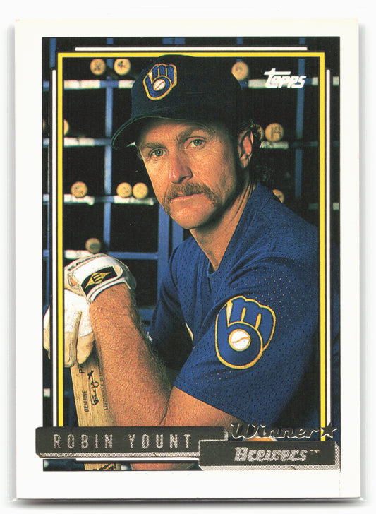 1992 Topps #90 Robin Yount Gold Winners