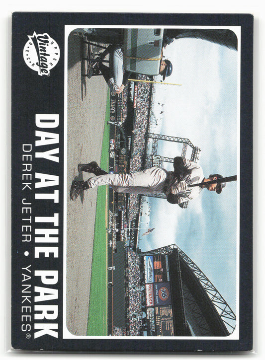 2002 Upper Deck Vintage #DP2 Derek Jeter Day At The Park