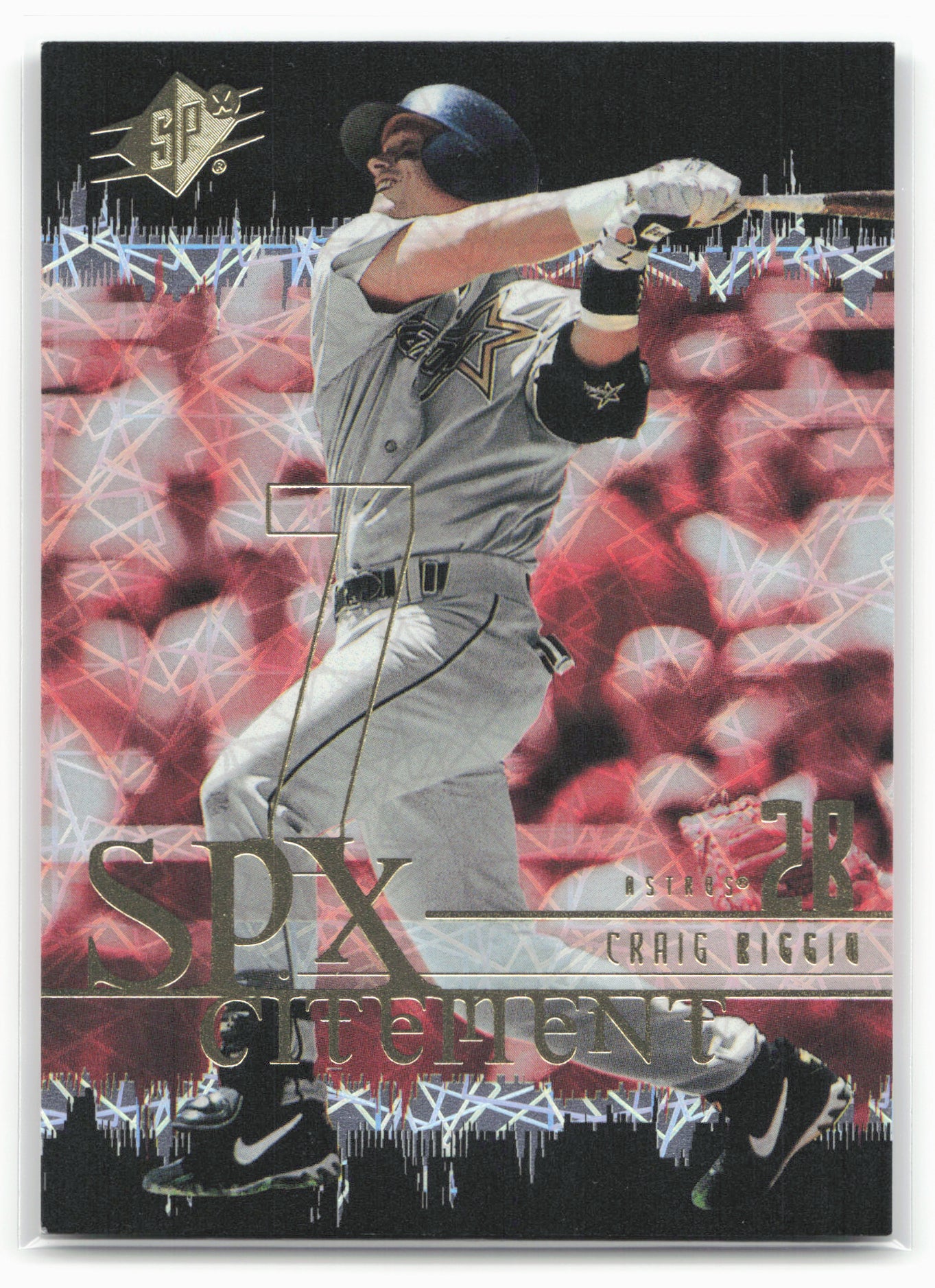 2000 SPx #XC20 Craig Biggio SPxcitement